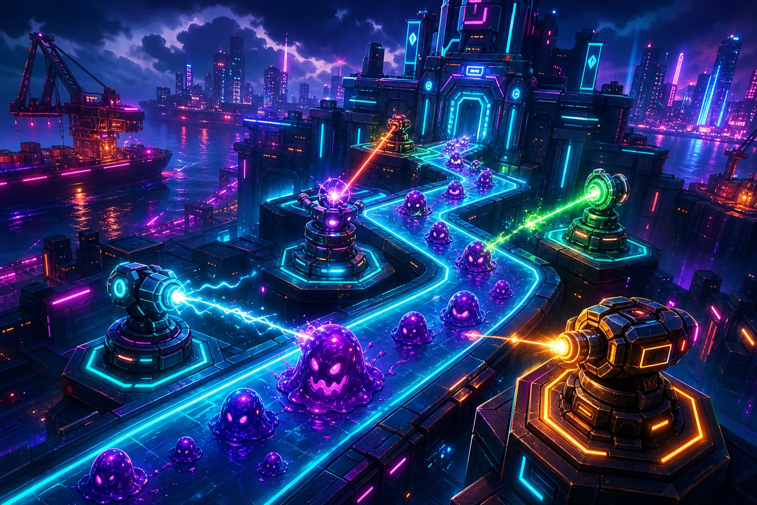 Neon Bastion